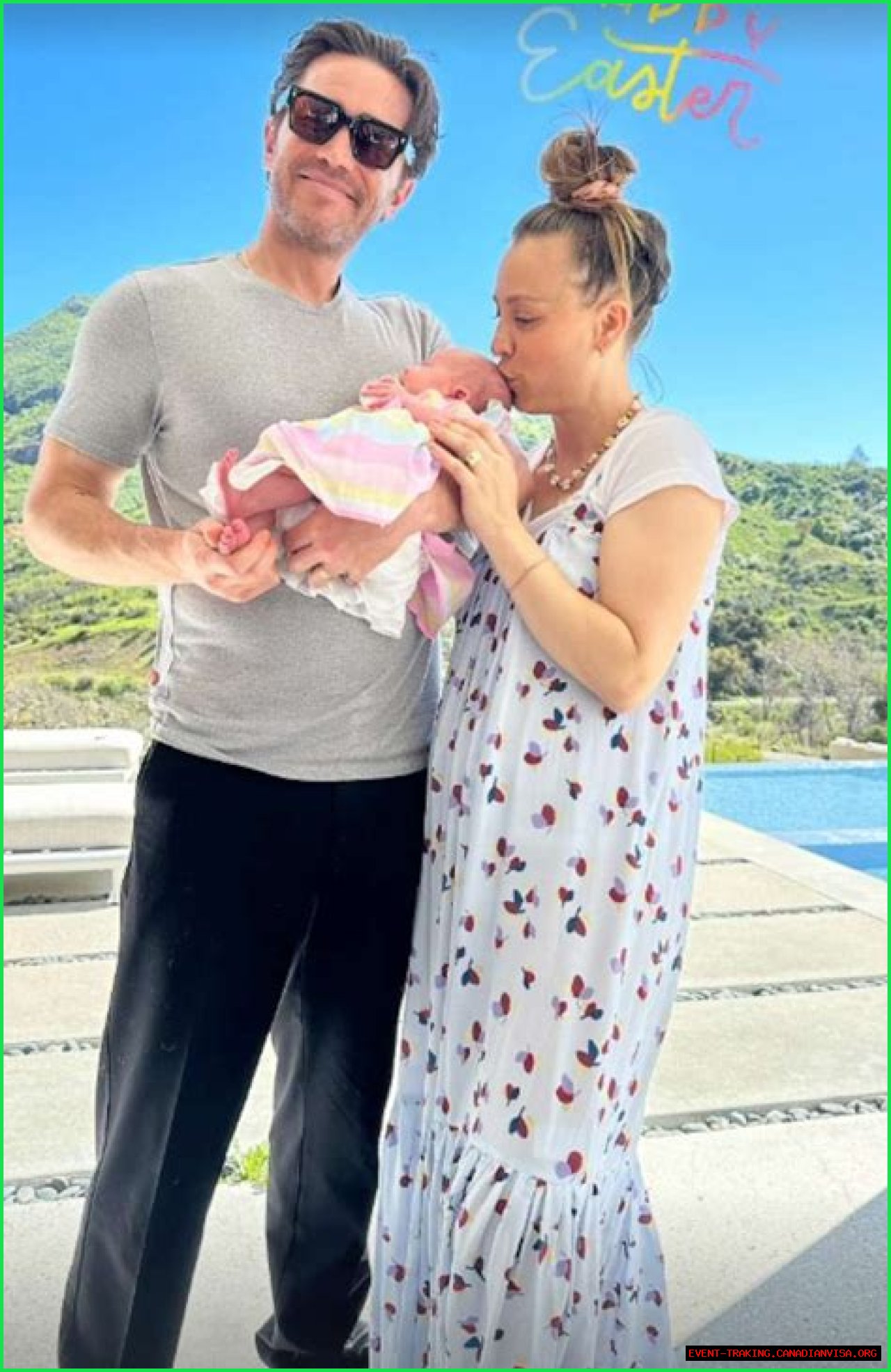 Why do people think Kaley Cuoco is William Shatner's daughter?